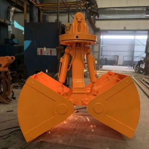 挖機貝殼斗