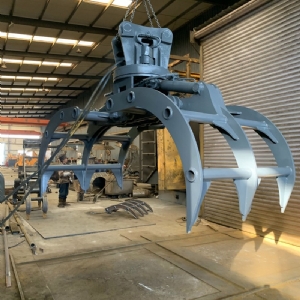 挖機(jī)草捆抓