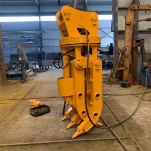 挖機旋轉(zhuǎn)抓鋼機